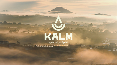 KALM specialty càphê | Branding 2025 bold branding caphe cau dat coffee graphic design kalm keep kalm lam dong ldk ledangkhoa logo oregon portland specialty us vietnam