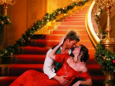 YULETIDE REGENCY ROMANCE COVER ART WORK cover art work graphic design regency yuletide