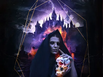 Hangar 18 Halloween poster bands design event gothic graphic design halloween music philippines poster