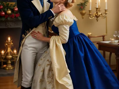 yuletide in The Dukedom of Norfolk TERRITORY cover art work graphic design historical romance regency star trek romance yuletide