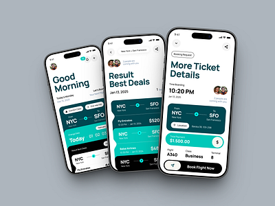 Flight Tickets Booking Mobile App air air ticket air tickets airplance tickets airplane airport boarding booking booking app flight flight app flight tickets booking flights app interface online booking plane ticket app ticket application ticket booking tickets app