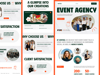 Event organization agency - web design - landing page agency agency webdesign clean event jabel landing page minimal minimal web modern non profit organisation organisation pinterest professional ui design ui ux ui ux design web design website design website mockup website ui design