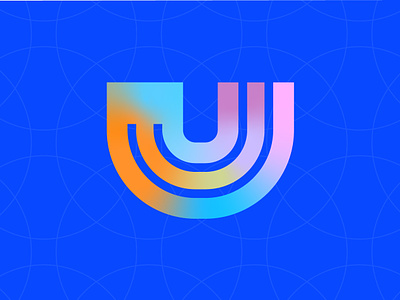 U+J Monogram Logo brand identity branding identity j lettermark logo logos minimal monogram negative space u uj