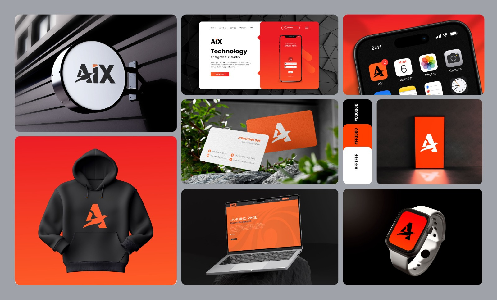 Example service media