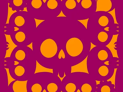 Halloween / Día de muertos creative exercise design graphic design illustration vector