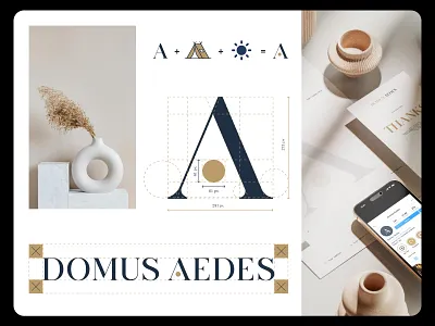 Domus Aedes — Redefining the Art of Property Management brand designer brand identity branding branding for real estate design interior design logo logo design logo identity management property real estate real estate branding real estate business real estate logo visual identity