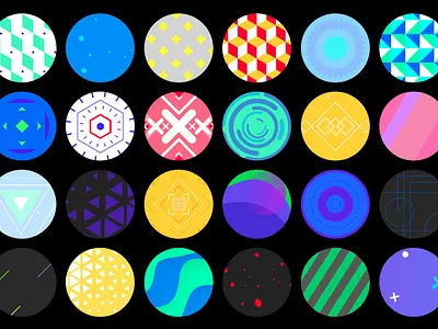 Flat Texture Backgrounds