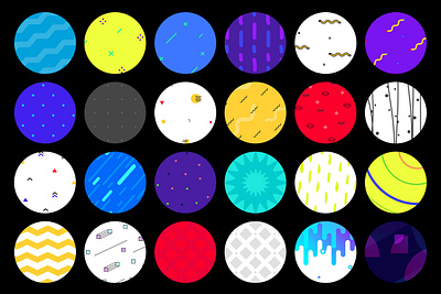 Flat Texture Backgrounds