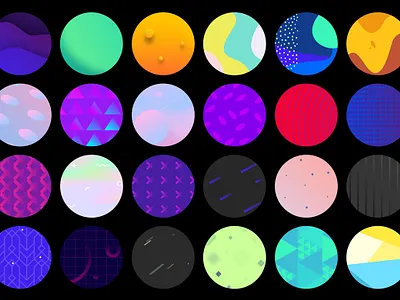 Flat Texture Backgrounds