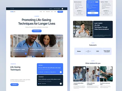 UI UX Designer HealthCare Website Landing Page UXUI UI UX Design adobe after effects animation figma ui ux website