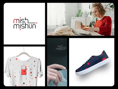MISHMISHUN- Clothing Brand Branding Design brand designer brand identity branding design logo logo design logo identity visual identity