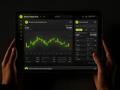 Stock Investment Dashboard – Clean & Insightful UI analytics exchange dashboard fintech design investing investing dashboard investment investment ui portfolio tracker stock stock dashboard stock exchange stock investment trading app trading ui uiux web web app web design web site web3