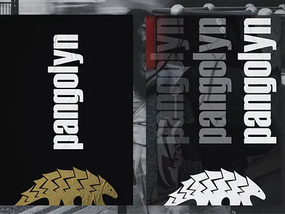 PANGOLYN - STREETWEAR CLOTHING animal logo branding graphic design lettermark logo logodesigner logomark pangolin pangolyn poster streetwear