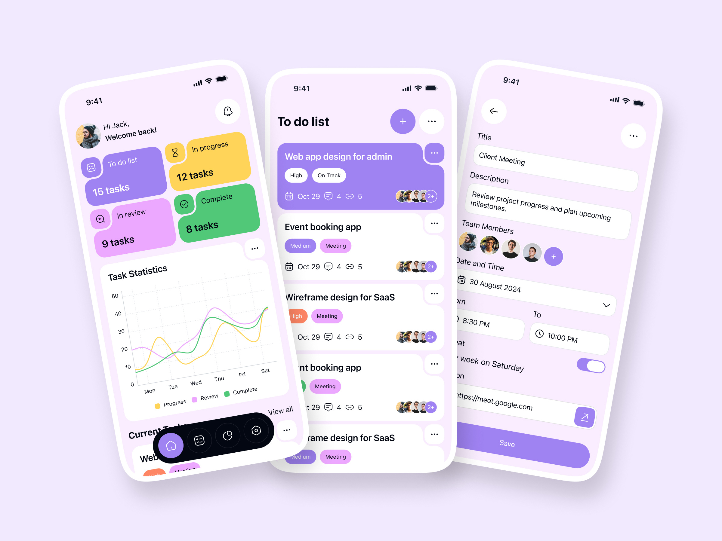 Example of Mobile App UI Design