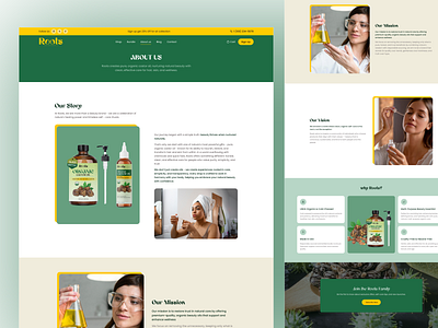 About Us about page about us about us page about us web about us web design about us website ecommerce ecommerce about us landing page shopify shopify store skincare skincare website web design website