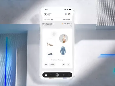 ALTA mobile app design by Milkinside alta animation brand branding closet dress fashion interaction lv lvwh motion graphics room shopping style ui ux
