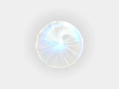 Spherical AI loader by Milkinside agentic agi ai loading sphere state