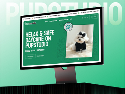 Modern Pet Care Website Design animal care clean ui design dog breeds dog care website ecommerce landing page luxury pet care website modern website pet adoption website pet care pet care website design pet food pet grooming ui pet landing page pet shop pet website shopify website ui ux web design