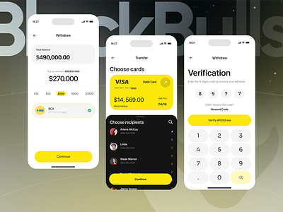 crypto currency wallet mobile ui design blockchain clean crypto portfolio crypto wallet cryptocurrency cryptocurrency app digital wallet finance minimal mobile mobile app modern ui wallet app