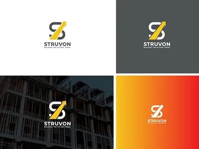 STRUVON Company logo brand design brand guidelines brand identity branding design graphic design illustration logo logo design modern logo motion graphics simple logo ui