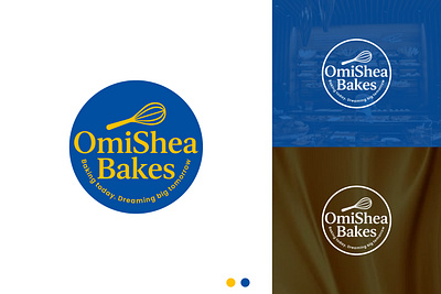 OmiShea Bakes Company Logo Design 3d animation bakery logo brand guidelines branding design graphic design illustration logo logo creative logo design logotype modern logo motion graphics simple logo ui visual identity