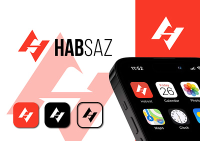 Habsaz adobe adobe illustrator brand brand identify branding clothing clothing brand design fashion fashion design graphic design habsaz lettermark logo logodesign logodesigner logomark logotype typography wordmark