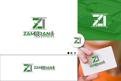 ZAMBRANI Company Logo design branding design graphic design illustration logo logo design modern logo motion graphics simple logo ui