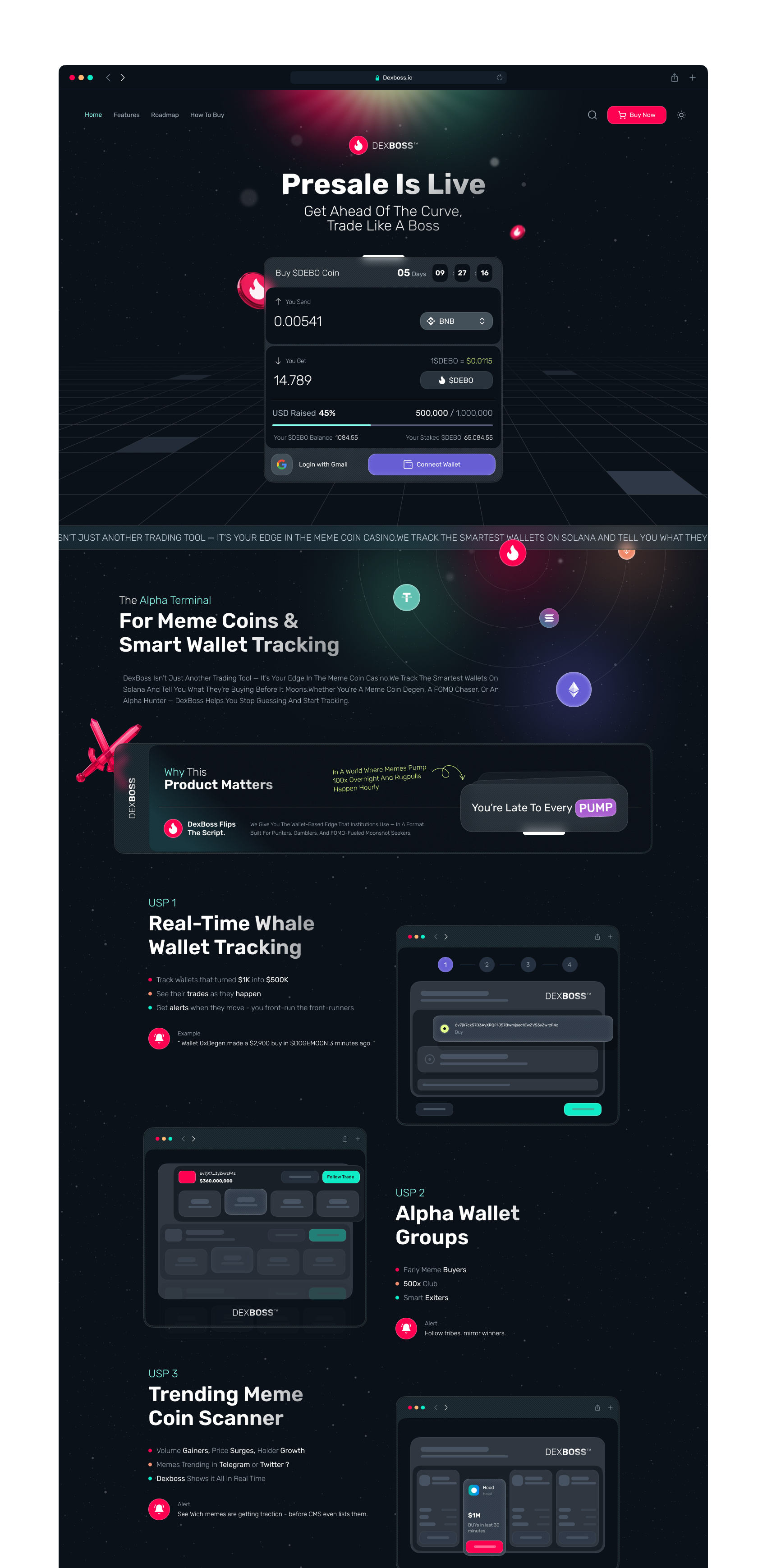 Trade – DexBoss Landing 🔥 by Mohammad Reza Farahzad for Orizon: UI/UX  Design Agency on Dribbble