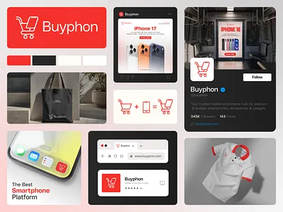 Ecommerce Logo Design | Smartphone | Tech Brand Identity brand brand design brand identity brand logo branding business logo creative design ecommerce logo innovative logo logo meaningful logo modern logo online shop logo smartphone tech logo unique logo