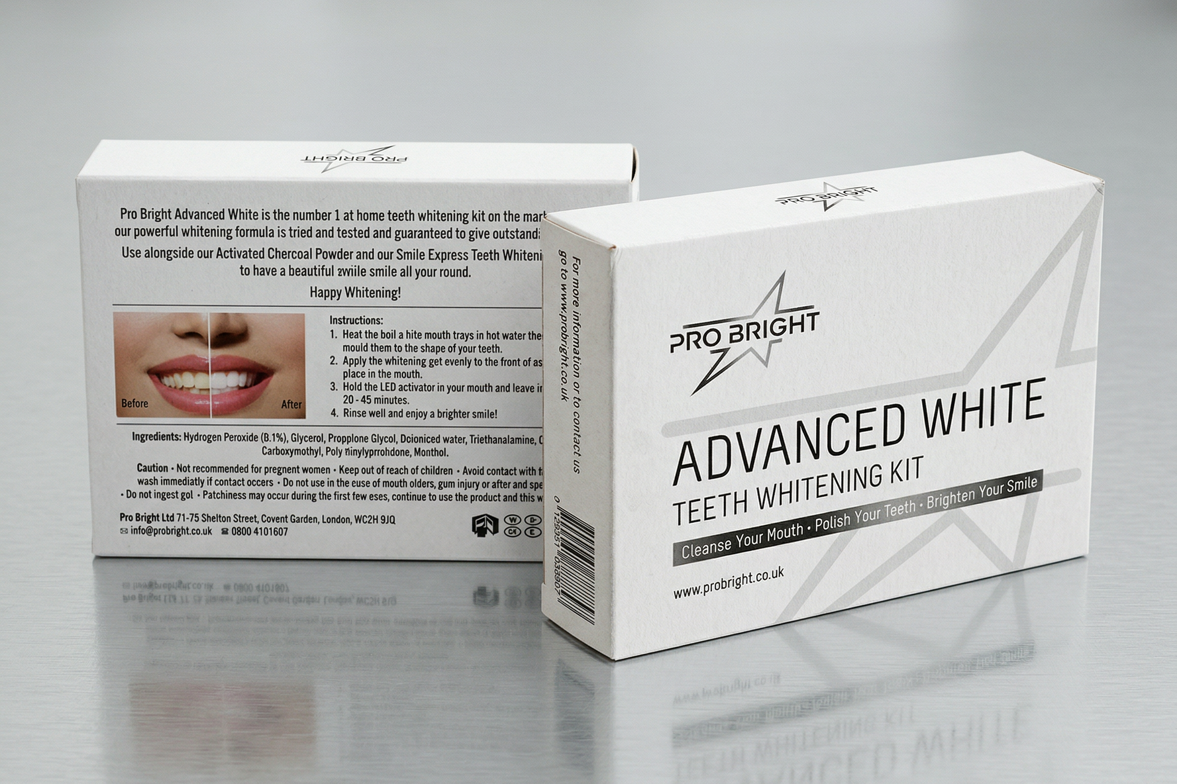 Teeth Whitening Kit Box Design | Dental Product Packaging box design branding cosmetic packaging dental branding design fmcg design healthcare design kit logo minimal design modern packaging packaging design premium premium packaging product box professional retail packaging teeth whitening