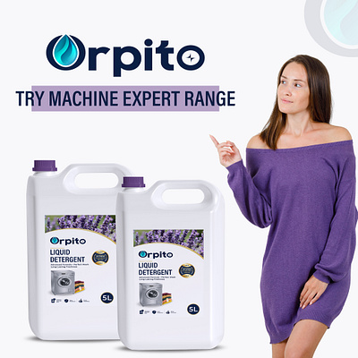 Orpito: Liquid Detergent Packaging & Viral Carousel advertising artdirection ashwastikadesignstudio branding campaign carousel casestudy clientwork concept creativeagency label lavender liquidetergent minimaldesign mockup packaging productdesign socialmedia ui visualdesign