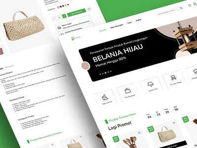 Greavia - Website E-Commerce Produk Ramah Lingkungan ui
