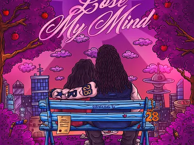 Cartoon album art design album art cartoon cover art design graphic design graphicdesign hiphop