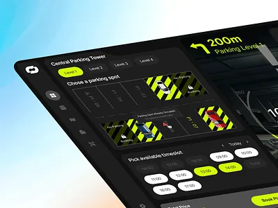 ParkWise - Car Parking Dashboard admin panel app design car parking dashboard clean ui dark mode ui dashboard ui data visualization facility management iot dashboard minimal design modern interface parking analytics parking management parkwise real time data saas dashboard smart parking transportation ui ux design web dashboard