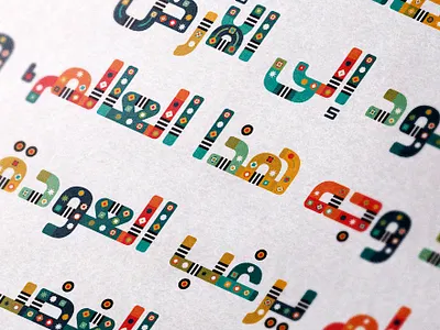 Zakharef - Arabic Color Font arabic alphabet arabic calligraphy arabic font arabic fonts arabic letters arabic logo arabic typeface arabic typography procreate typography تايبوجرافي تايبوغرافي خط عربي خطوط عربية