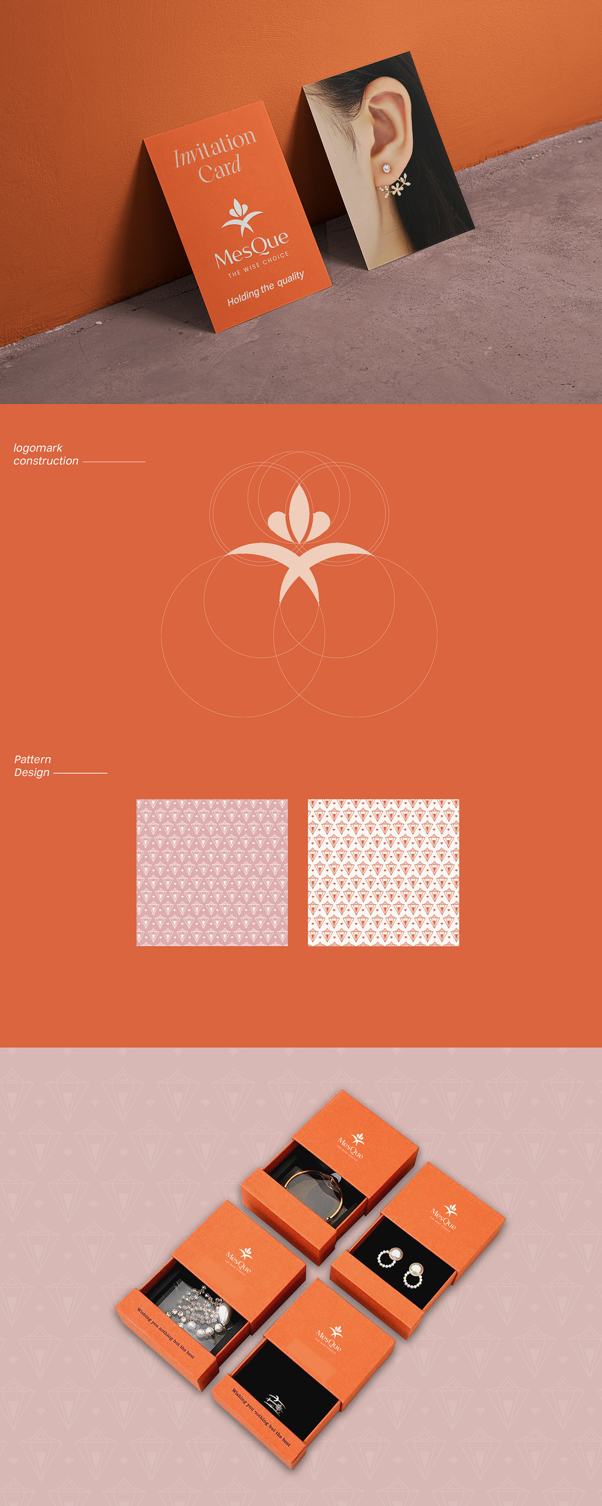 MesQue | Jewelry Brand Identity Design Image 1