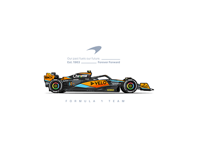 Formula 1 Team illustration