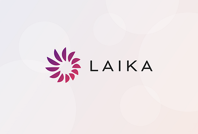 Laika ai branding gradient graphic design illustration logo logo design tech vector web design
