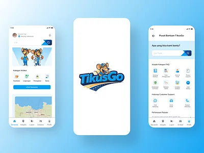 TikusGo - Aplikasi Mobile Deteksi Kepadatan Hama Tikus ui
