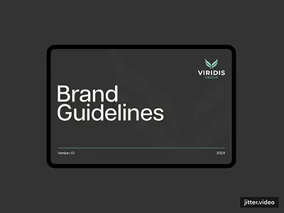 Viridis Group — Brand Identity Guidelines branddesigner brandguidelines brandidentity branding brandmanual cleanenergy colorpalette creativeprocess designstudio designsystem graphicdesign identitydesign logo logodesign minimalistdesign modernbranding renewableenergy typography viridisgroup visualidentity