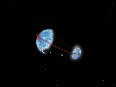 “Threads of gravity. Tied by emotion.” 3d animation black branding broken dark dribbble earth follow graphic design likes logo motion graphics tied universe virals