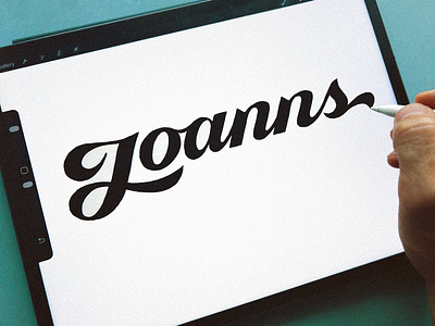 Joann's Interiors : logotype exploration authentic bold calligraphy classy custom end florida flow handlettering high interiors lettering logo premium process script twist type unique wordmark