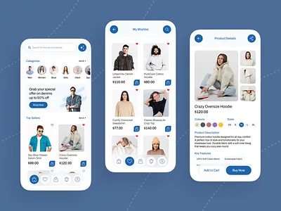 Shopping App uiux