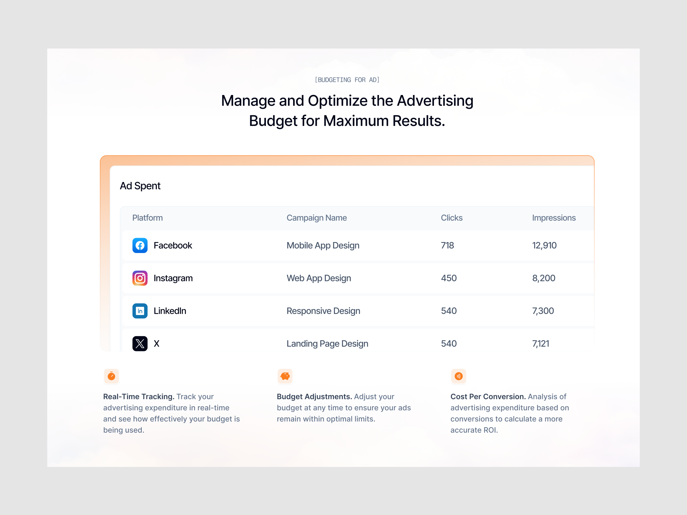 Example service media