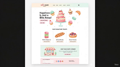 bakery website scroll bakerywebsite clientwork codingaesthetics designinspo designthinking digitaldesign digitalstrategy ecommerce figmadesign frontenddevelopment smallbusinesstech sweettreats uiuxdesign uxdesign visualdesign webdesigntrends webdev webdevelopment webflow