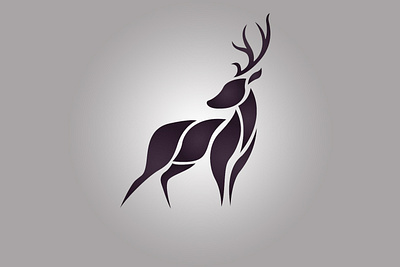 Deer Logo Design artwork branding business creative logo deer design graphic design illustration logo logo art vector