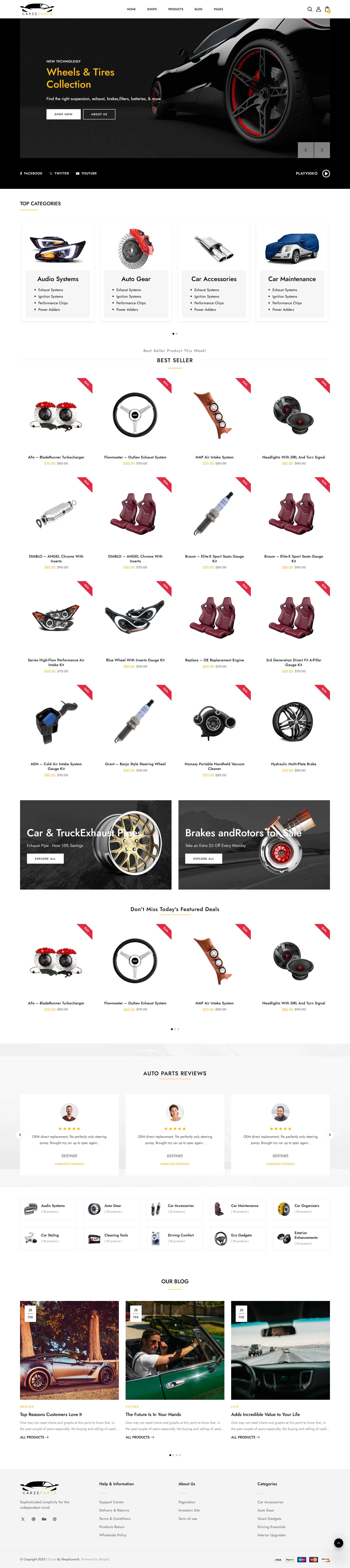 Shopify Website Design animation branding car parts car website custom website design dropshipping store dropshipping website design shopify dropshipping shopify theme shopify theme template shopify website ui web designer web developer