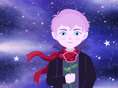 Little Vampire Prince: Character Design & 2D Animation 2danimation advertising aftereffects animatedmascot animation anime branding characteranimation characterdesign design designconcept digitalart illustration illustrator littleprince mascot motiongraphics socialmedia stylizedcharacter vampire