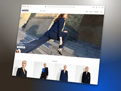 Fashion Landing page aesthetic design branding clothes digital fashion ecommerce design ecommers editorial style fashion branding fashion portfolio fashion ui fashion website graphic design minimal design modern fashion runway vibes style inspired trendy ui ui uiux web development