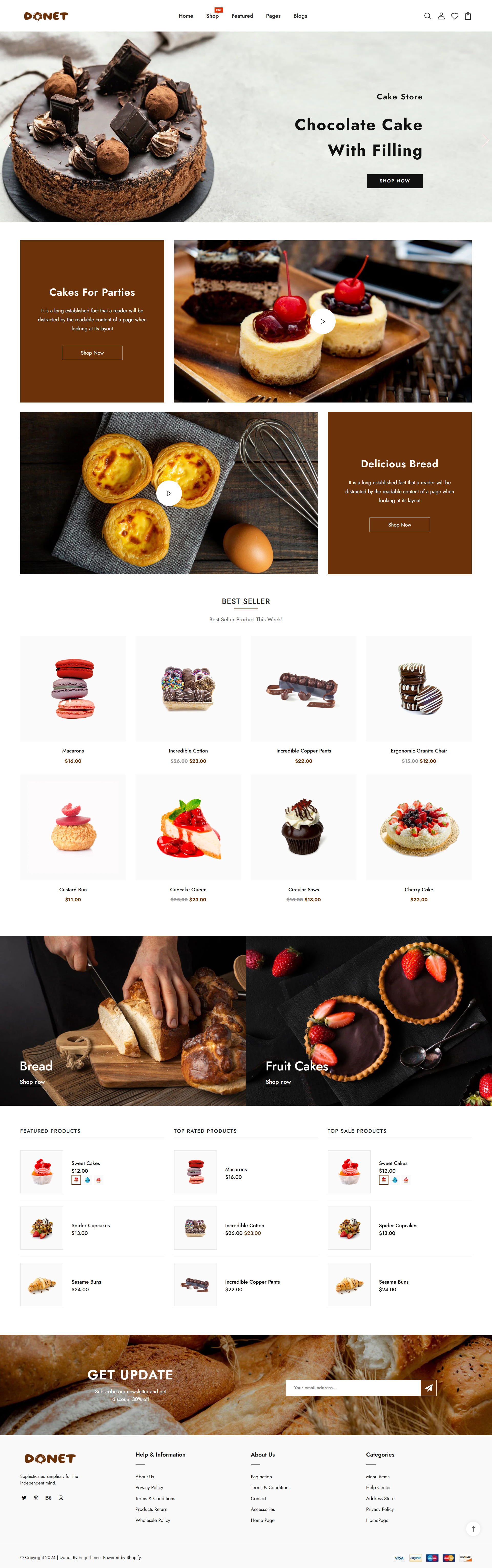Shopify Cake Store animation bakery website branding cake store design dropshipping website design shopify designer shopify develoepr shopify dropshipping shopify dropshipping store shopify theme tempalte ui web web content web designer web developer website design